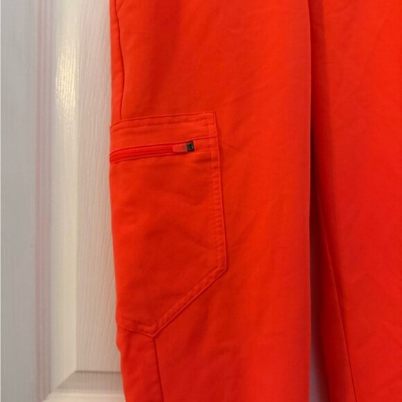 Figs Scrub Pants petite ladies jogger XSP Technical Collection shocking orange - Picture 3 of 12